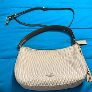 NWOT Coach Legacy Black & Tan Leather Chelsea Crossbody Bag 🖤👜🤎